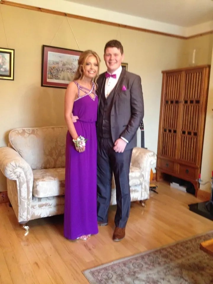 Declan and Anna in 2014.