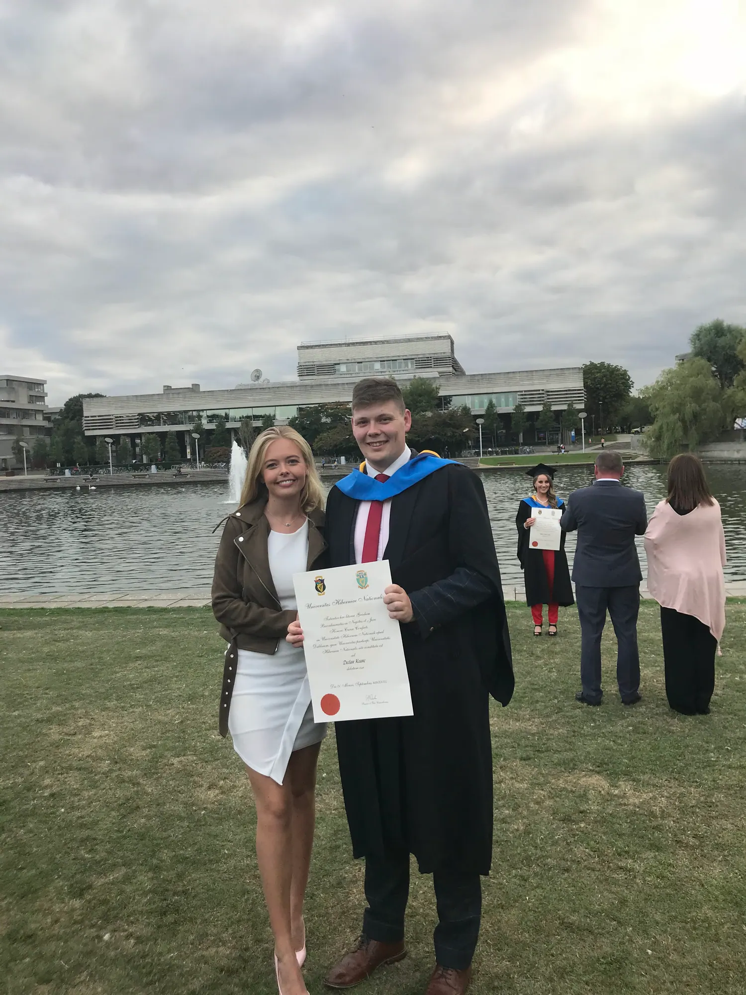 Declan and Anna in 2018.