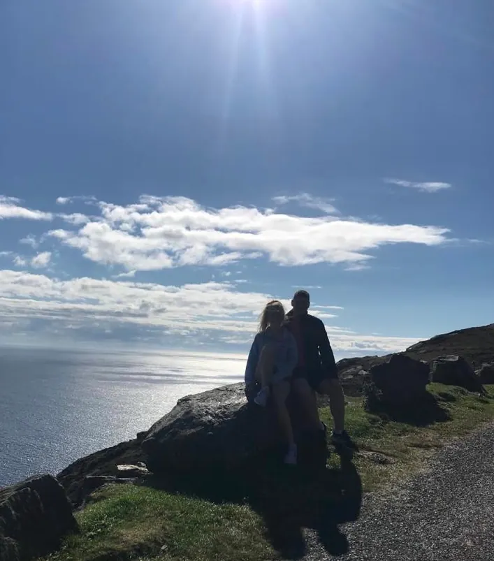 Declan and Anna in 2020.