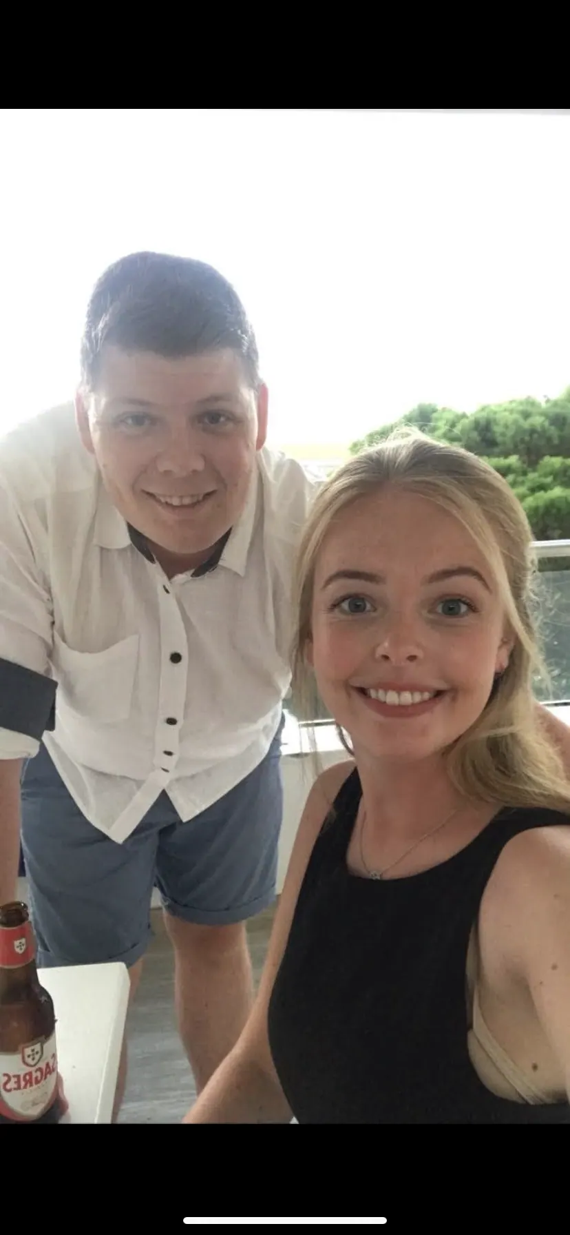 Declan and Anna in 2020.