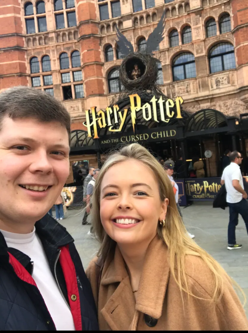 Declan and Anna in 2022.